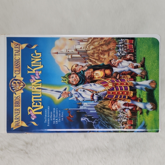 Return Of The King Animated 1979 LOTR Collectible VHS from 1996 WB - Picture 15 of 15